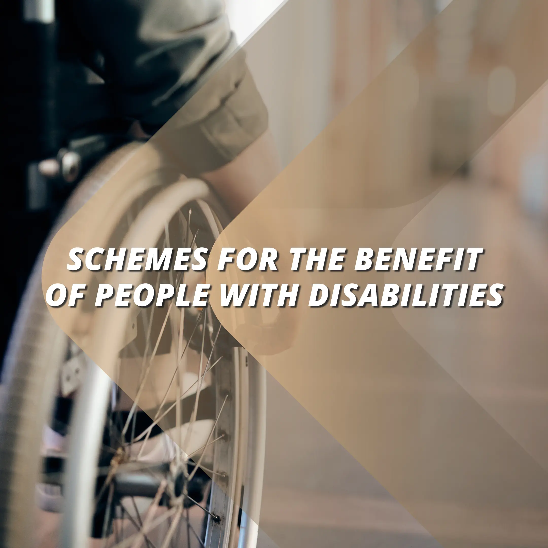 Guide on Central Government Schemes for benefit of people with disabilities in India