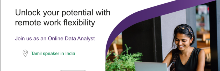 Online Data Analyst – Tamil Speakers