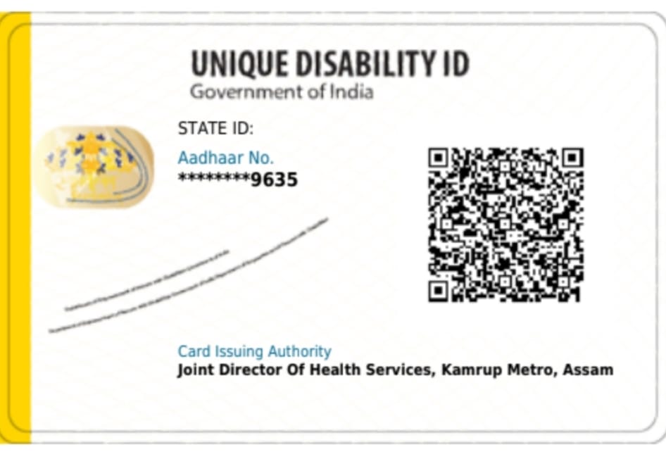 Upload Disability Certificate