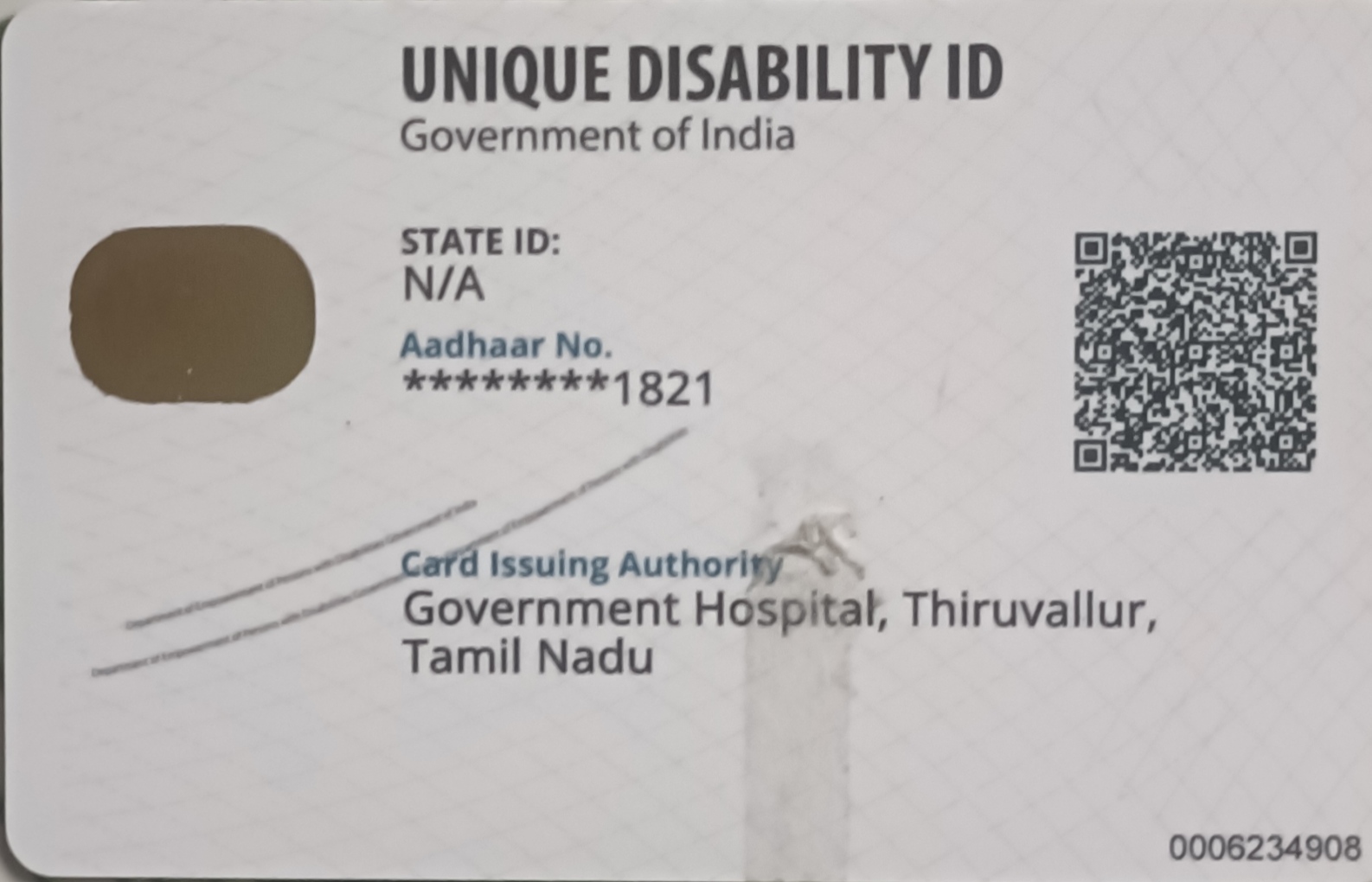 Upload UDID Card