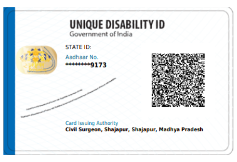 Upload Disability Certificate